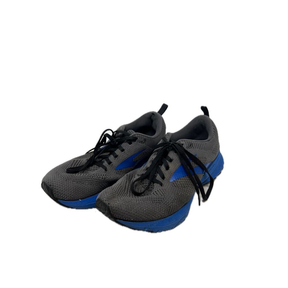 Brooks Gray and Blue Athletic Shoes
